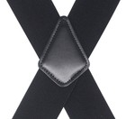 Mens 2 Inch Wide Suspenders Heavy Duty Strong Clips Adjustable Elastic Braces   