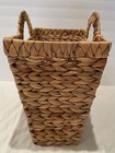 Seagrass Magazine Basket  Bathroom Or Any Room  Hand-woven Nwot