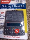 Franklin Bookman Dictionary And Thesaurus Expandablemwd-440  New  Vintage 1996