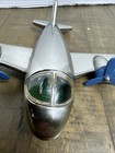 Pb Kids Replica Airplane Heavy Metal  Missing Stand  Does Not Work Parts Only