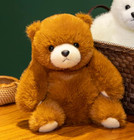 Brown Bear Plush Toy 10  Stuffed Animal Toddler Doll Gift For Kids