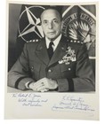 Wwii Army Supreme Allied Commander General Lemnitzer Signed Photo   Letter