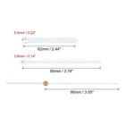 10 Set White A04 Clock Hands Kits Wall Clock Repair Clock Mechanism Movement