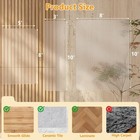 Clear Runner Rug 3 x10  Non Slip Waterproof Vinyl Floor Mat For Hallway Kitchen