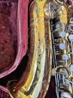       Committee Ii Low Pitch  Vintage Alto Saxophone Rare Lion   Crown As Is