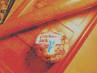 Vintage  cracker Jack  1940 s Model No  2 Wooden Baseball Bat And Baseball