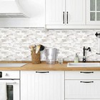  Thicker Design Peel And Stick Tile Backsplash2     2   stick On 1 Beige   White