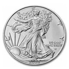 2025 1 Oz  999 Fine Silver American Eagle  1 Coin Bu