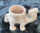 Super Cute Vintage Green Ceramic Camel Planter Japan