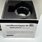 Commlite Cm-nf-nex Lens Adapter For Nikon F G Lens To Sony E Mount A7 A9 Nex Cam