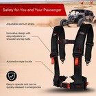 Tusk 4 Point 3 Inch H-style Safety Harness Kit For Can-am And Polaris