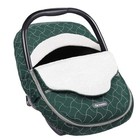 Baby Stroller Bunting Bag Winter Car Seat Cover Plush Fleece Windproof