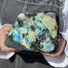 3 38lb Natural Labradorite Quartz Crystal Stone Specimen Healing G8046
