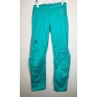 3rd Rock Skat Climbing Pants Womens Organic Cotton Sz Small 6 Teal Green