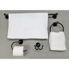 Arista Castilla Collection 4 Piece Bathroom Accessory Set In Oil Rubbed Bronze