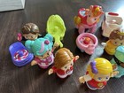 Lot Of 8 V-tech Go Go Smart Friends   Accessories Doctor Disney Princess Horse