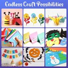 40 Sheets Colored Cardstock Paper 8 5 X 11  10 Colors Card Stock