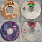 Vintage Cd-rom Computer Software Lot Of 6 Games Untested Y2k Ephemera Star Wars