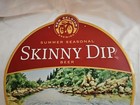 New Belgium Brewing Summer Seasonal Skinny Dip Metal Sign 19 Inches Wide - Rare