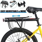 Rear Bike Rack Touring Carrier   Comfortable Bicycle Saddle   Rear Rack Seat Bag