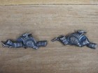 Japanese Metal Menuki Sword Grip Ornaments Samurai Katana 35mm
