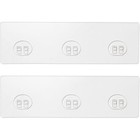 Shower Caddy Adhesive Hooks Corner Shelf Bathroom Kitchen Storage Organizer New