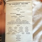 Wicked Opening Night Playbill October 2003     Idina Menzel  Kristin Chenoweth