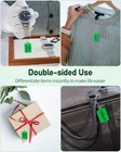 200 Pcs Price Tags With String Attached 1 3 8  X 7 8  Writable Green Hang Tags S