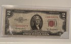 1953a     Ivy Baker Priest And Robert B Anderson  2 Bill  red Seal And Star Note 