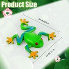 Foilswirl 30 Pcs Frog Toys Realistic Soft Stretchy Decompress Passover Frog T   