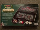 Excalibur 2 5 Feet 3-in-1 Casino Game Board House Roulette Craps Black Jack New