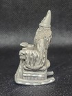 Vintage Spoontiques Pewter Wizard In Rocking Chair  hmr1311 