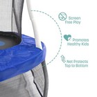Skywalker Trampolines Mini Trampoline With Enclosure Net 60 - Inch Blue