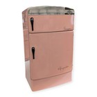 Vintage Wolverine Tin Litho Pink Toy Kitchen Set Refrigerator Stove Sink 1950s
