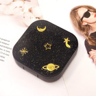 Fashion Planet Contact Lens Case Portable Contact Lens Box Kit With Mirror  s   