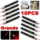 10   Small Mini 650nm Red Laser Pointer Pen Light Single Beam Aaa Lazer Pet Toys