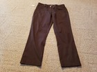 Nike Golf Tour Performamce Pants Womens 10 X 28 Brown Polyester Spandex 4961
