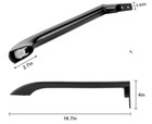 5304506471 5304486361 For Frigidaire Refrigerator Freezer Black Door Handle Set
