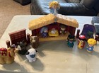 Fisher Price Little People Nativity Set Manger Stable Not Musical