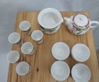 Vintage Child s Play Kitchen Dishes Teapot Rice Bowl Cups