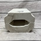 Vintage Ceramic Slip Mold Santa Christmas House  238