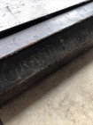 Early 1900s Bissell s American Queen Wooden Push Broom Sweeper Grand Rapids