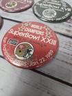 Lot Of 18 Vintage Nfl Super Bowl World Champions Pinback Button Football Pins