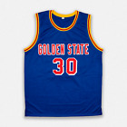 Stephen Curry Golden State Warriors Signed Autographed Blue Pro Style Jersey Jsa