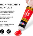 24 Colors Airbrush Paint Diy Acrylic Paint Set For Hobby Model Painting Artists