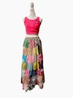Patchwork Skirt Set