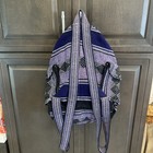 Pinzon Backpack Hippie Gear Mexican Made  Mochila  Beach Bag Purple