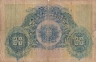 Portugal 1915 20 Escudos Circulated Banknote Pick 115
