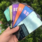 Colorful Mirror Film Tempered Glass Screen Protector For Iphone 13 Pro Max Mini