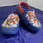 Crocs Fun Lab Paw Patrol Kids Blue Red Clogs Shoes Size C9
